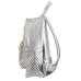 Сумка-рюкзак YES, срібло, 23.5x33x11см