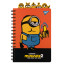 Блокнот YES А5 cпираль c разделителями Minions, 80 листов