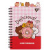 Блокнот YES А5 cпираль с разделителями Line Friends Delicious, 80 листов