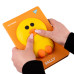 Блокнот YES А5, линия Line Friends Sally сквиш, 128 листов