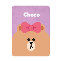 Пушистый блокнот YES Line Friends Choco