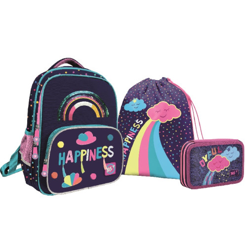 Набор рюкзак, пенал и сумка Yes S-72 Collection Happiness 3 шт