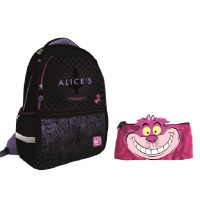 Набор рюкзак, пенал и сумка Yes S-53 Collection Alice in Wonderland 2 шт