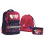 Набор рюкзак, пенал и сумка Yes S-30 Juno XS Collection Heart beat 3 шт - товара нет в наличии