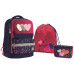 Набор рюкзак, пенал и сумка Yes S-30 Juno XS Collection Heart beat 3 шт