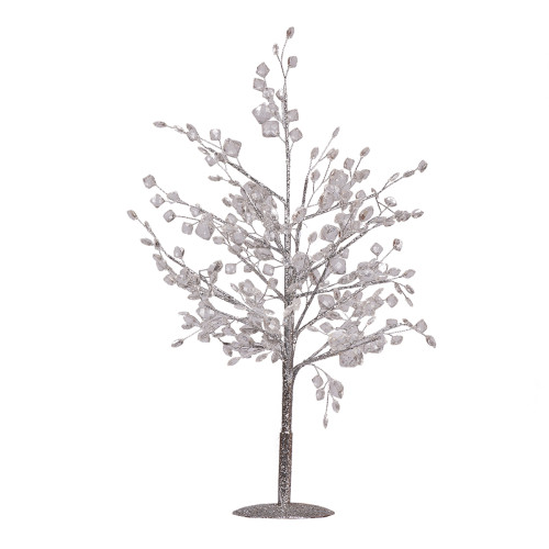 Дерево декоративне Yes! Fun з кристалами, 35 см, срібло