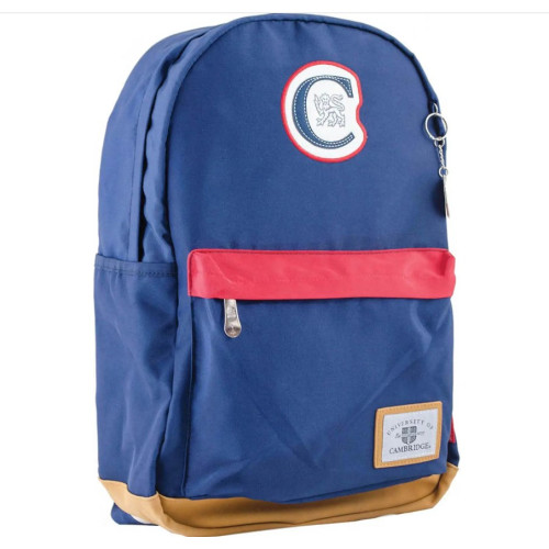 Рюкзак подростковый YES CA 087, синий, 30x47x14 см