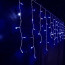 Гірлянда світлодіодна бахрома Novogod‘ko, 83 LED, синій, 3*0,6 м, мерехтіння
