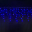 Гірлянда світлодіодна бахрома Novogod‘ko, 84 LED, синя, 2,1*0,7 м, 8 реж., коннектор