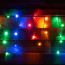 Гирлянда светодиодная бахрома Novogodko, 84 LED, многоцветная, 2,1х0,7 м, 8 режимов
