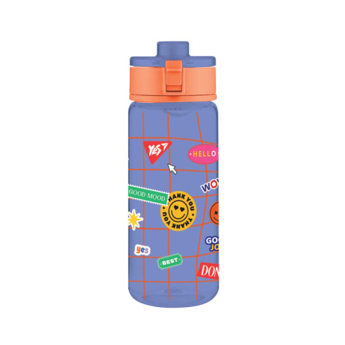 Бутылка для воды YES Sticky Mood, 600 мл