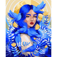 Картина за номерами SANTI Вільна Українка 40*50см ©pollypop92