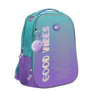 Рюкзак ортопедический YES H-100 Good Vibes, 35х28х15 см