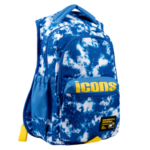 Рюкзак YES T-133 Icons Темно-синий