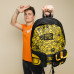 Рюкзак YES T-137 Smiley World Черный с желтым