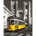 Картина по номерам Желтый трамвай, 40х50 см, SANTI
