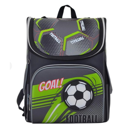 Рюкзак школьный каркасный YES H-11 Football, 34x26x14 см