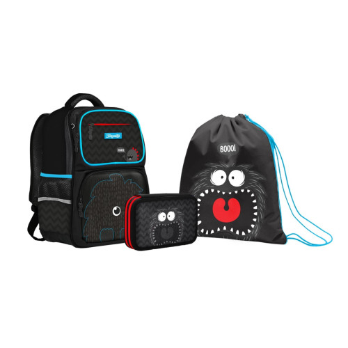Набор рюкзак, пенал и сумка 1 Вересня S-105 Collection Monster