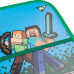 Папка факультативная YES с органайзером пласт. на молнии FC Minecraft
