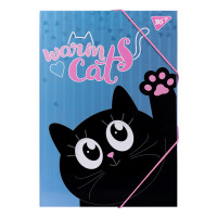 Папка для праці YES картонна А4 Meow