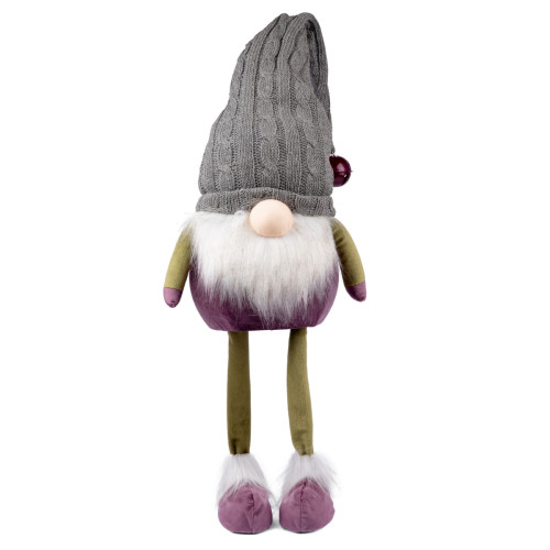 Новорічна м‘яка іграшка Novogod‘ko Гном із дзвіночком на ковпаку, 65см