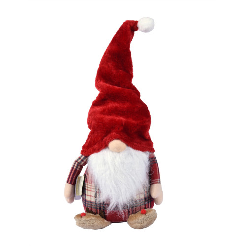 Новорічна м‘яка іграшка Novogod‘ko Гном з книгою, 54см