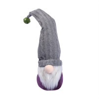 Новогодняя мягкая игрушка Novogodko Гном с колокольчиком на колпаке, 45 см Новогодняя мягкая игрушка Novogodko Гном с колокольчиком на колпаке, 45 см