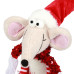 Новогодняя мягкая игрушка Novogodko Мышонок Девочка в красном, 56 см Новогодняя мягкая игрушка Novogodko Мышонок Девочка в красном, 56 см