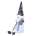 Новогодняя мягкая игрушка Novogodko Гном, серебряная пайетка, 45 см, сидит Новогодняя мягкая игрушка Novogodko Гном, серебряная пайетка, 45 см, сидит