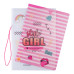 Тетрадь А4 клетка Пластиковая папке с рисунком Style Girl Pink, 48 листов