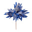 Квітка декоративна Novogod‘ko Хризантема, синя, 40 см