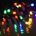 Електрогірлянда Novogod&lsquo;ko вулична, 65 LED, IP65, різнокольорова, зелений провід, 12,25 м,