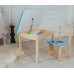 Детский стол и стул, стол с ящиком WS-5421-4024