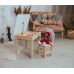 Детский столик и стульчик белый Столик с ящиком белоснежный WS-5410-4010