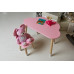 Дитячий столик хмарка і стільчик метелик рожевий WS-992513