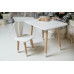 Білий столик та стільчик дитячий білий зайчик WS-376512