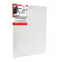 Холст на подрамнике лен 55х65 см, мелкое зерно, 230 г/м2 акрил ROSA