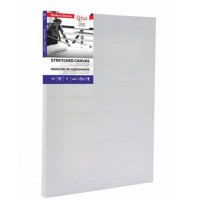 Холст на подрамнике лен 18х24 см, мелкое зерно, 230 г/м2 масл грунт ROSA