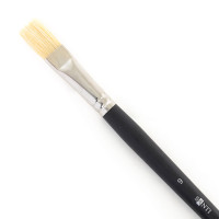 Кисть щетина Santi Highly Pro, длинная ручка, плоская, №9