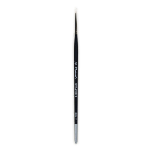 Кисть белка круглая Raphael Petit Gris, №2/0, длинная ручка (Франция)