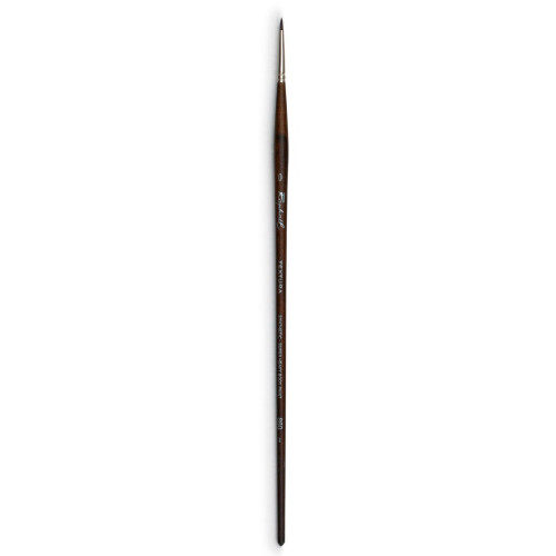 Кисть синтетика круглая Raphael Textura, №0, длинная ручка (Франция)