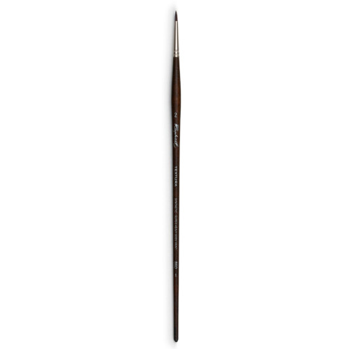 Кисть синтетика круглая Raphael Textura, №2, длинная ручка (Франция)