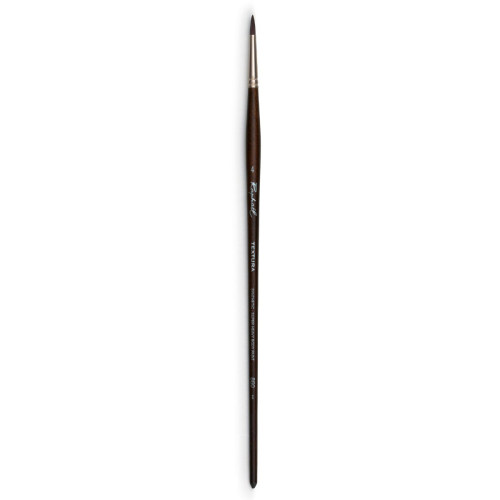 Кисть синтетика круглая Raphael Textura, №4, длинная ручка (Франция)