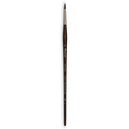 Кисть синтетика круглая Raphael Textura, №6, длинная ручка (Франция)