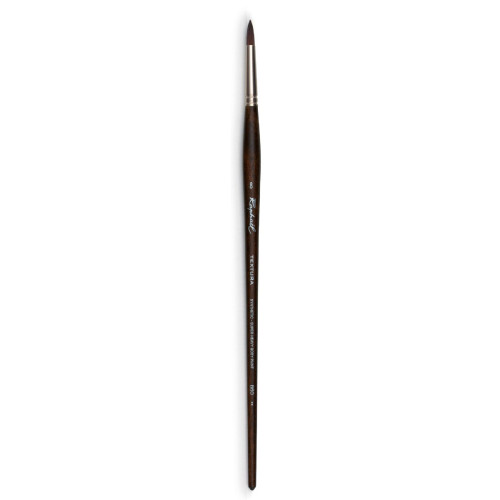 Кисть синтетика круглая Raphael Textura, №8, длинная ручка (Франция)