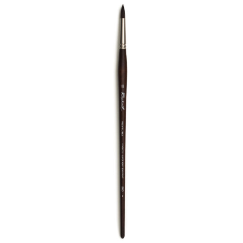 Кисть синтетика круглая Raphael Textura, №10, длинная ручка (Франция)