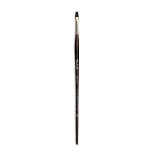Кисть синтетика плоская Raphael Textura, №4, длинная ручка