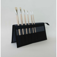 Набор кистей для масла Raphael Oleo, 6 шт, в пенале