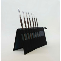 Набор кистей для масла Raphael Textura, круглые, 7 шт, в пенале Набор кистей для масла Raphael Textura, круглые, 7 шт, в пенале