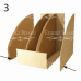 Настольный органайзер на 3 секции для бумаг А3, Скрап бумаги 30,5х30,5 см, №012